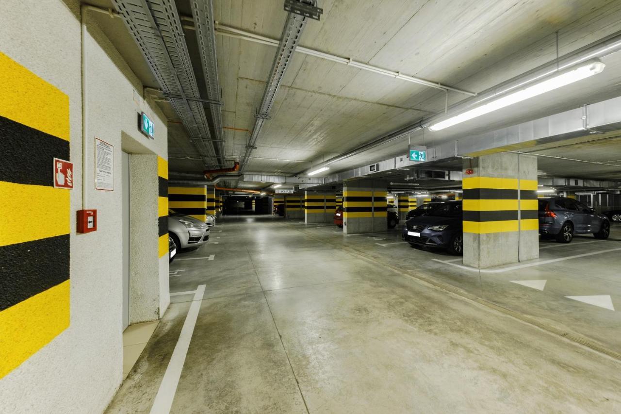 Studio Wola Apartament Kasprzaka - Wifi + Smart Tv Warschau Buitenkant foto