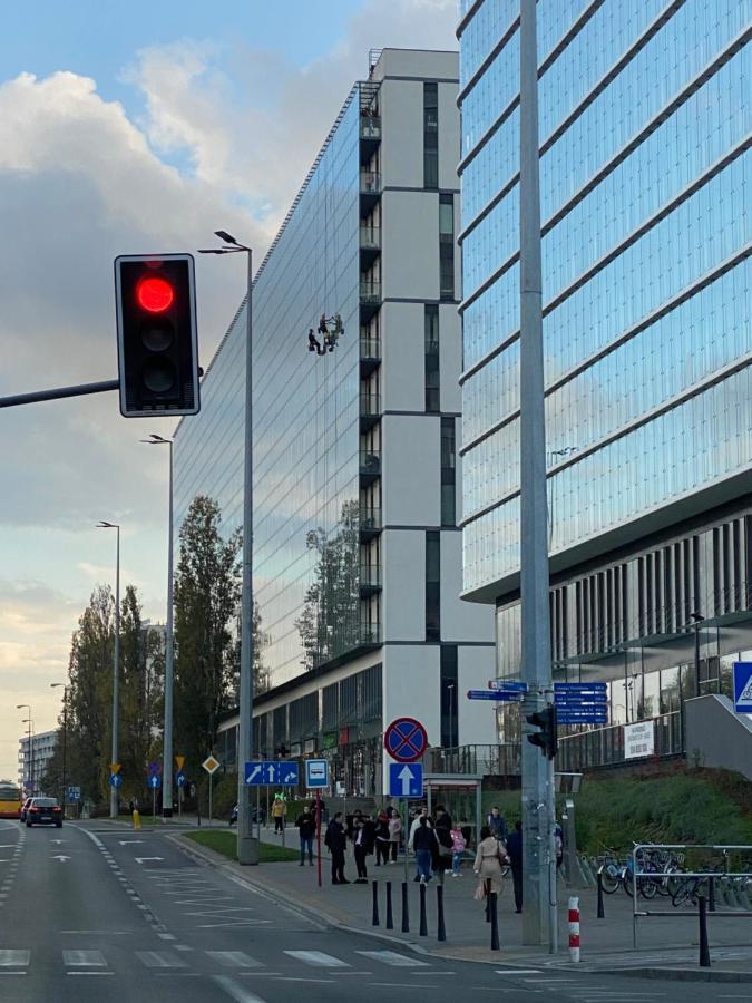 Studio Wola Apartament Kasprzaka - Wifi + Smart Tv Warschau Buitenkant foto